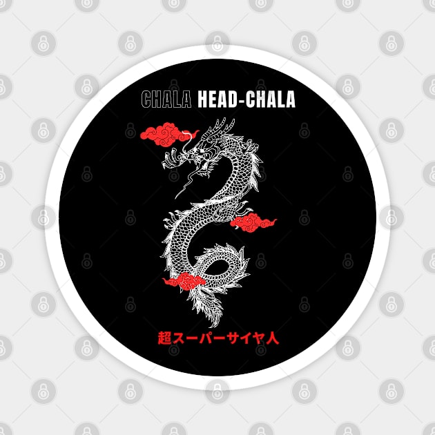 Chala Head-Chala, fan art Dragon Ball Z Magnet by Cery & Joe New Style